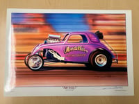 Image 1 of "Plum Krazy"  litho by David Peters
