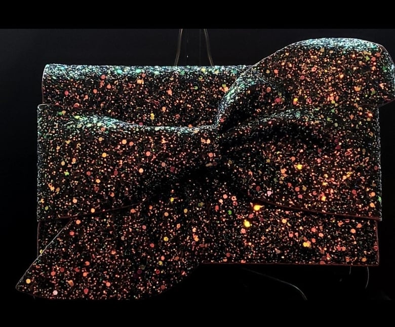 Image of Multi Color Glitter Clutch 