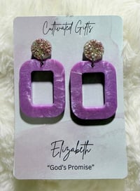 Image 1 of “Elizabeth” God’s Promise Earrings 