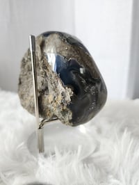Image 5 of 1lb Amethyst Agate Rough Edge Crystal Geode