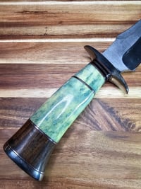 Image 5 of Impact Cutlery Custom Fixed Blade Large Bowie Knife UNUSED 12" Handmade Knives