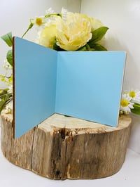 Image 2 of Wooden Newborn Baby Card