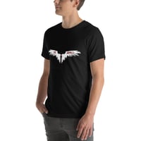 Image 2 of Unisex t-shirt my angel white wings 