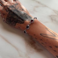 Image 7 of THE ‘ELENA’ GARNET BRACELET 