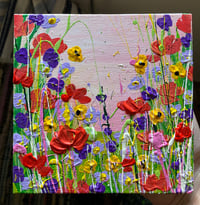 Image 2 of Wildflowers In Autumn 13x13cm