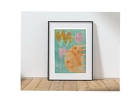 Image 1 of Monoprint Abstract