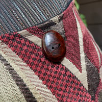 Image 2 of Large Zippertop Tapestry Bell Bag