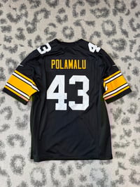 Image 2 of Troy Polamalu Pittsburgh Steelers Jersey