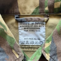 Image 4 of FIELDJACKET NLD OLIVE 1980 OG (L)