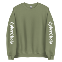 Image 5 of Cyber Cholo Old English Sweatshirt