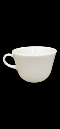 Image 5 of Set of 2 pyrex Opal White Milk Glass Coffee/Tea Mugs