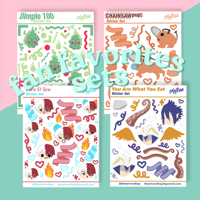 Fan Favorites Sticker Sets