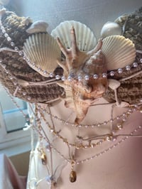 Image 4 of Beige Mermaid siren beach bralette bra