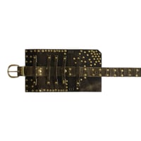 Image 4 of Belted Pocket Journal (Olive Oil)