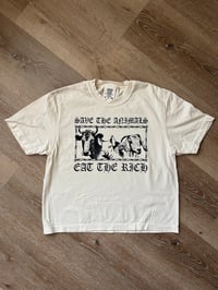 Save the Animals Cropped Shirt