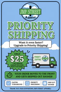 Rush + Priority Shipping