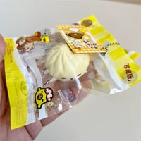 Image 4 of Rilakkuma Mini Steam Bun Squishy