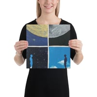Image 2 of No Rest for The Blessed Cover Art Canvas No Typography