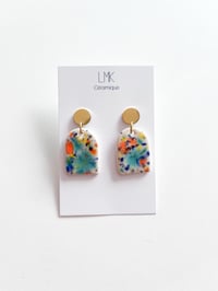 Paire de boucles d'oreilles céramique BOOMA PM B