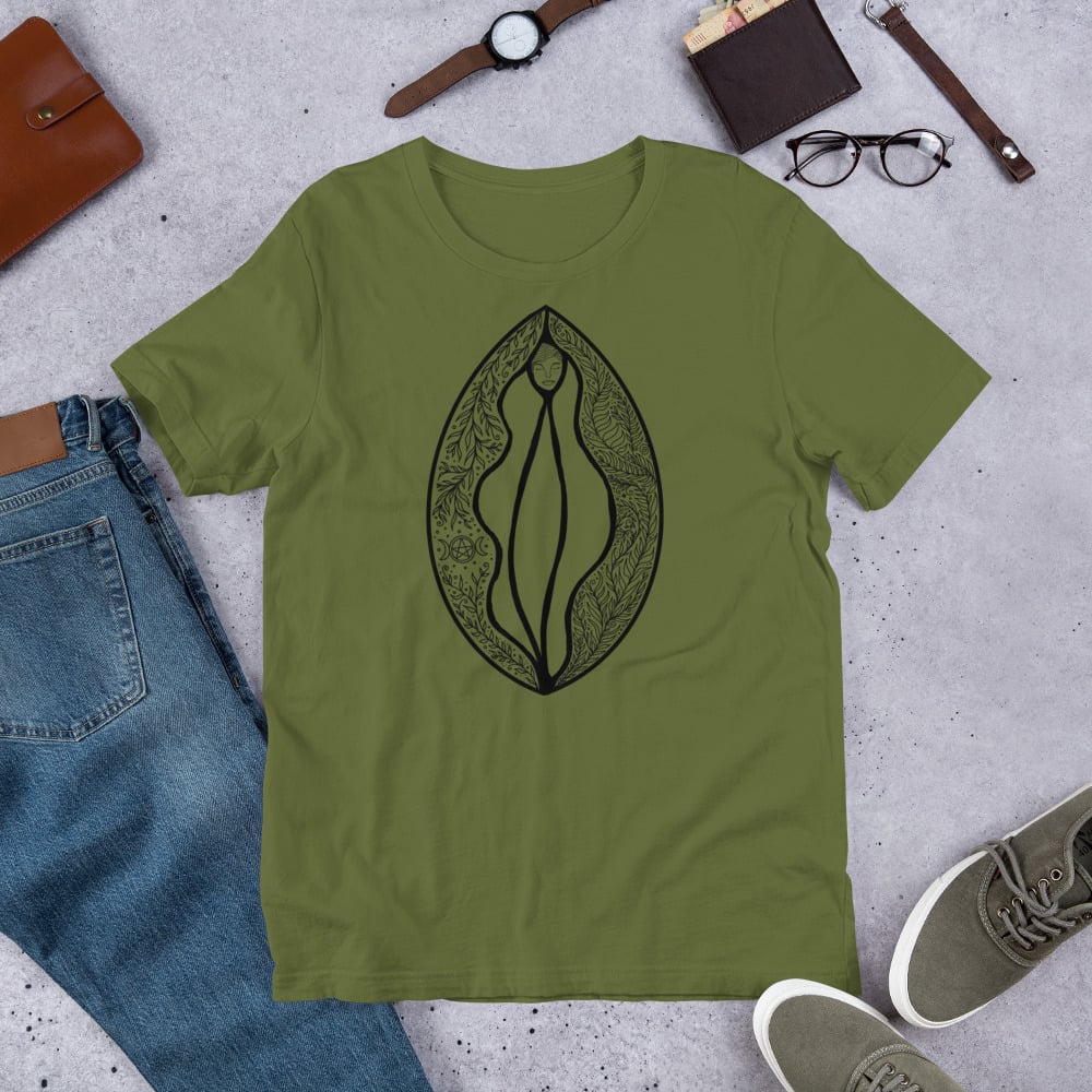 Image of Goddess Yoni Tshirt