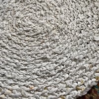 Image 3 of Crocheted Flower Rug