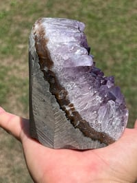 Image 3 of Amethyst Base Cut #2498