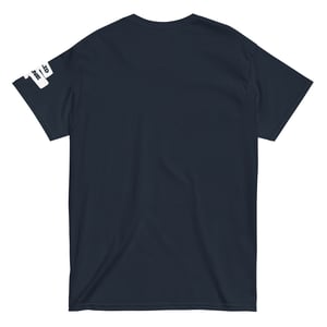 Image of White Printed Solid T-Shirt