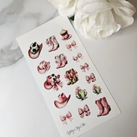 Image 1 of Cowgirl  stickers