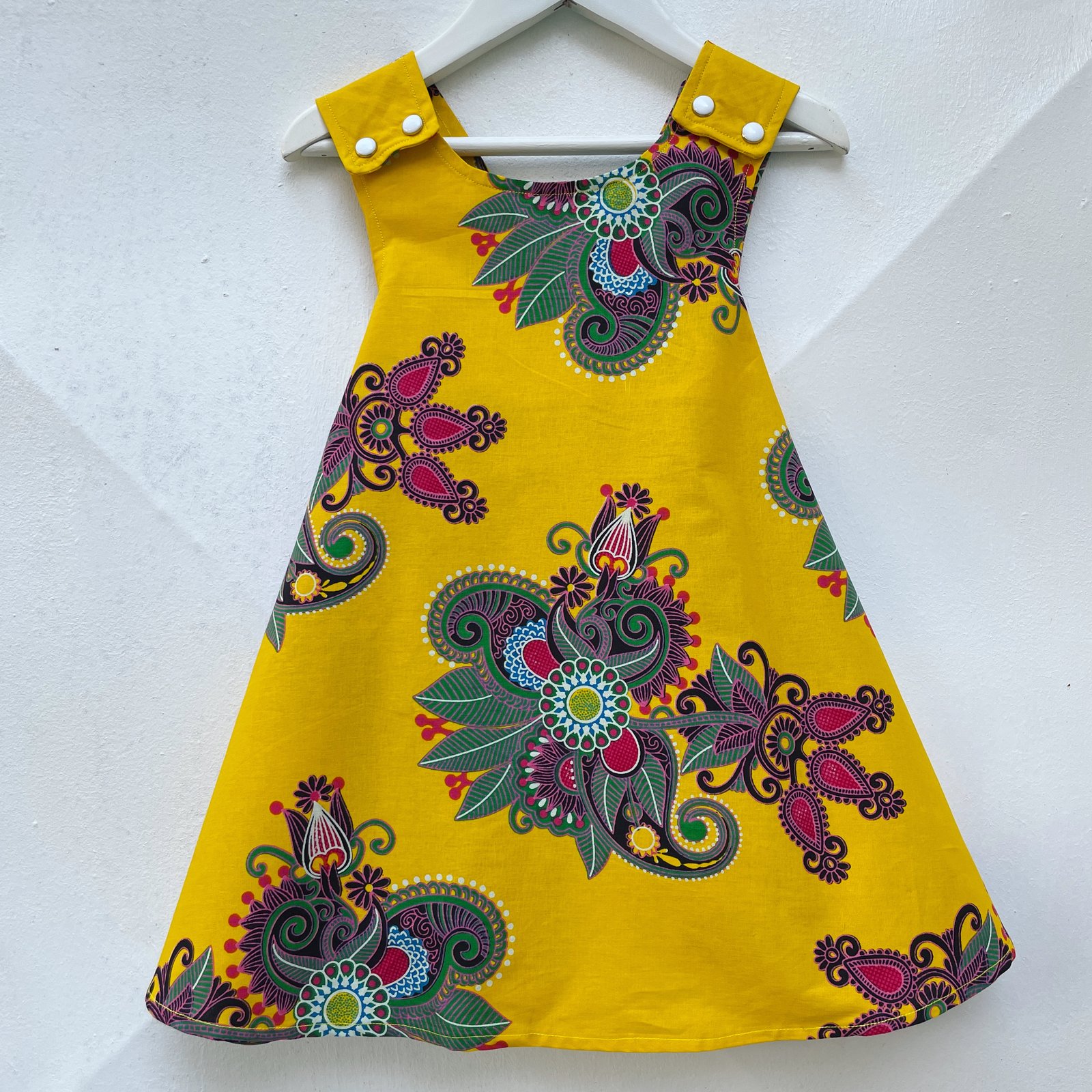 Kids Princess Trendy Girls printed Frocks in Crepe fabric 