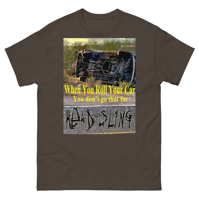 Head Sling Official-Roll Your Car-Men's classic tee