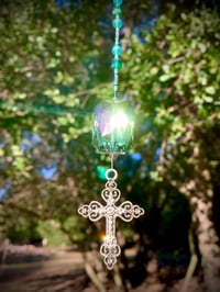 Image 1 of Ornamental Cross Sun Catcher
