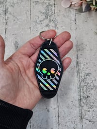 Image 2 of Skeleton Retro Motel Keychain
