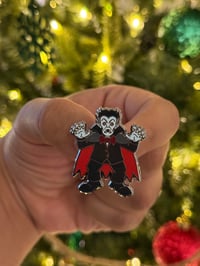 Image 2 of Dracula Enamel Pin