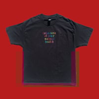 Image 1 of take care of your mental health t-shirt