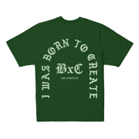 Image 2 of Green I Feel Like Creating T-Shirt