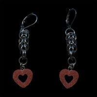 Image 2 of Love Theme Earrings (various)