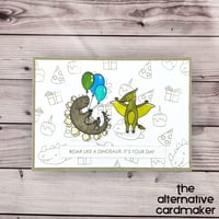 Dinosaur Birthday Card - Roar!
