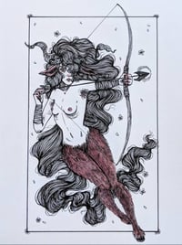 Image 3 of Creature and mushroom babe commission