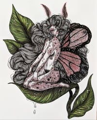 Image 4 of Creature and mushroom babe commission