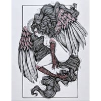 Image 1 of Creature and mushroom babe commission