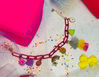 Image 1 of Rainbow Charm Bracelet 