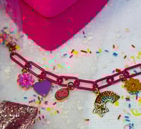 Image 4 of Rainbow Charm Bracelet 