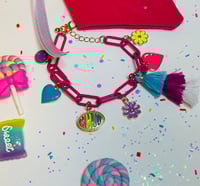 Image 2 of WWJD Charm Bracelet 