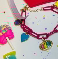 Image 4 of WWJD Charm Bracelet 
