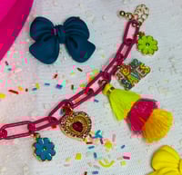 Image 3 of Jesus Saves Charm Bracelet 