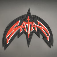 Satan logo patch