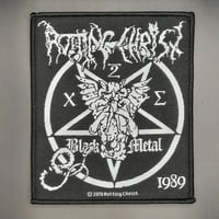 Rotting Christ black metal patch