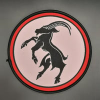 Goatmoon goat logo patch