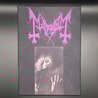 Mayhem "Live in Leipzig" backpatch