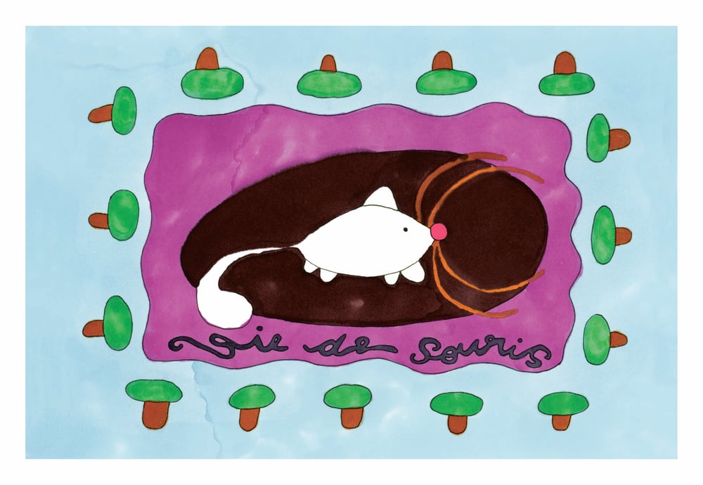 Image of Print A5 - Vie de souris